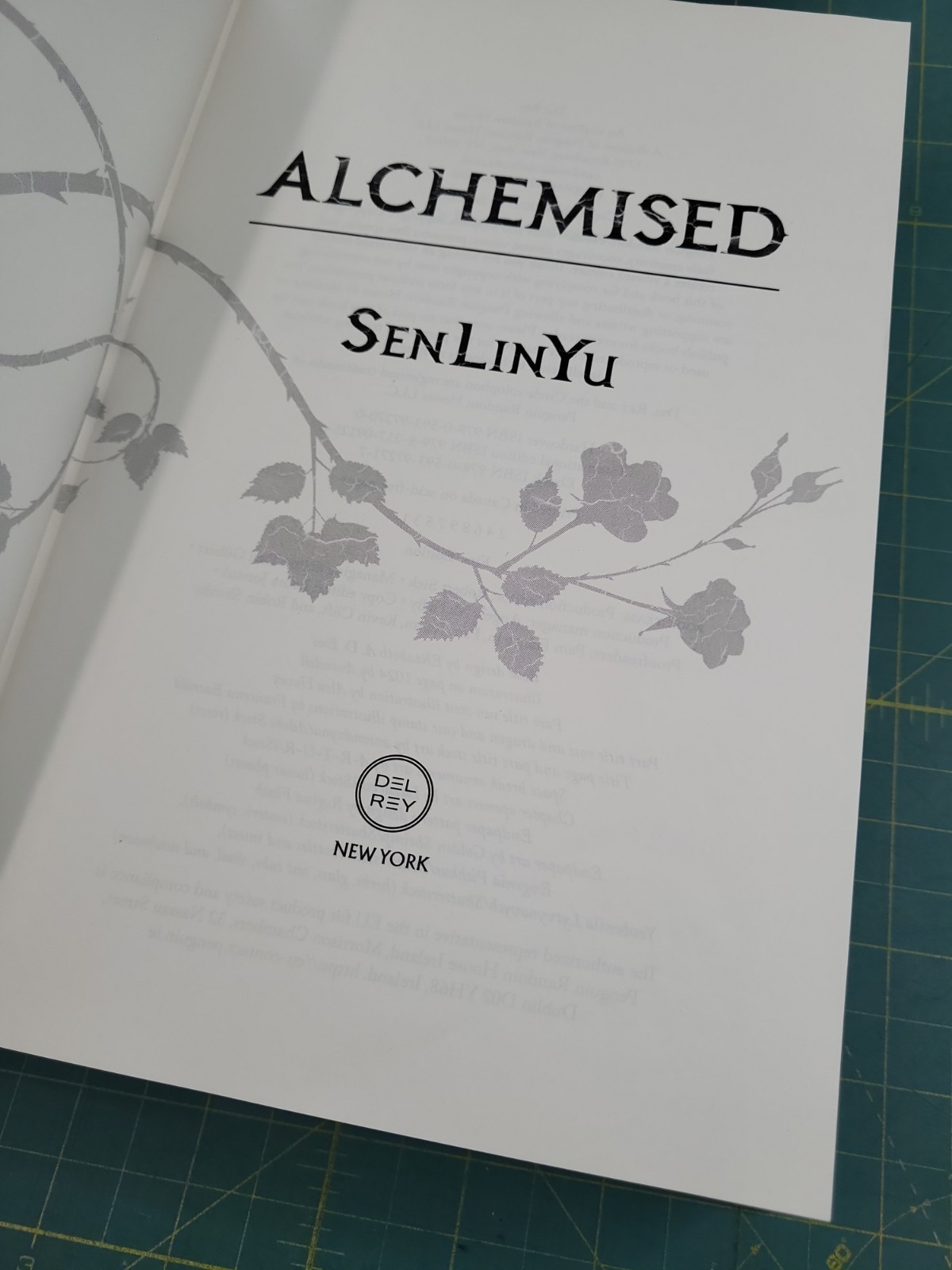 Alchemised by SenLinYu – First Edition 1st Printing – Hardcover w/ Dust Jacket