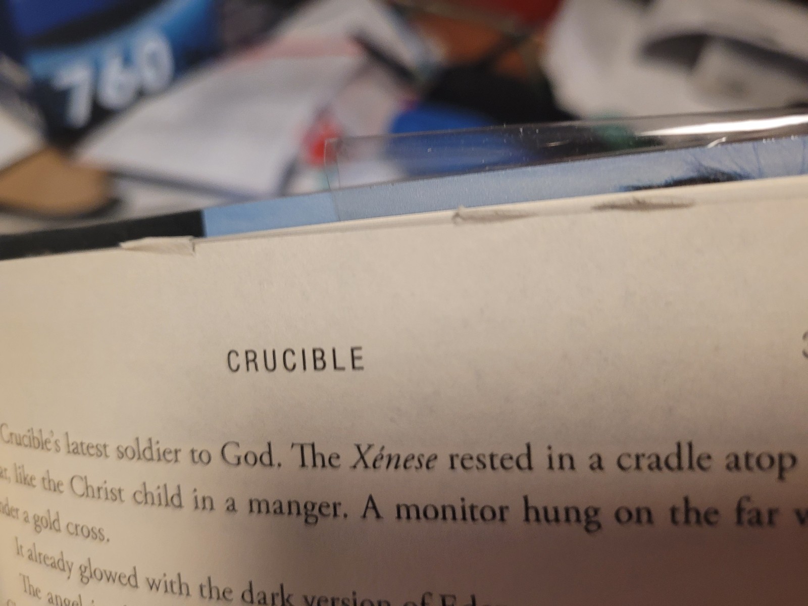 Crucible by James Rollins (2019, Hardcover) SIGNED 1st/1st Damaged