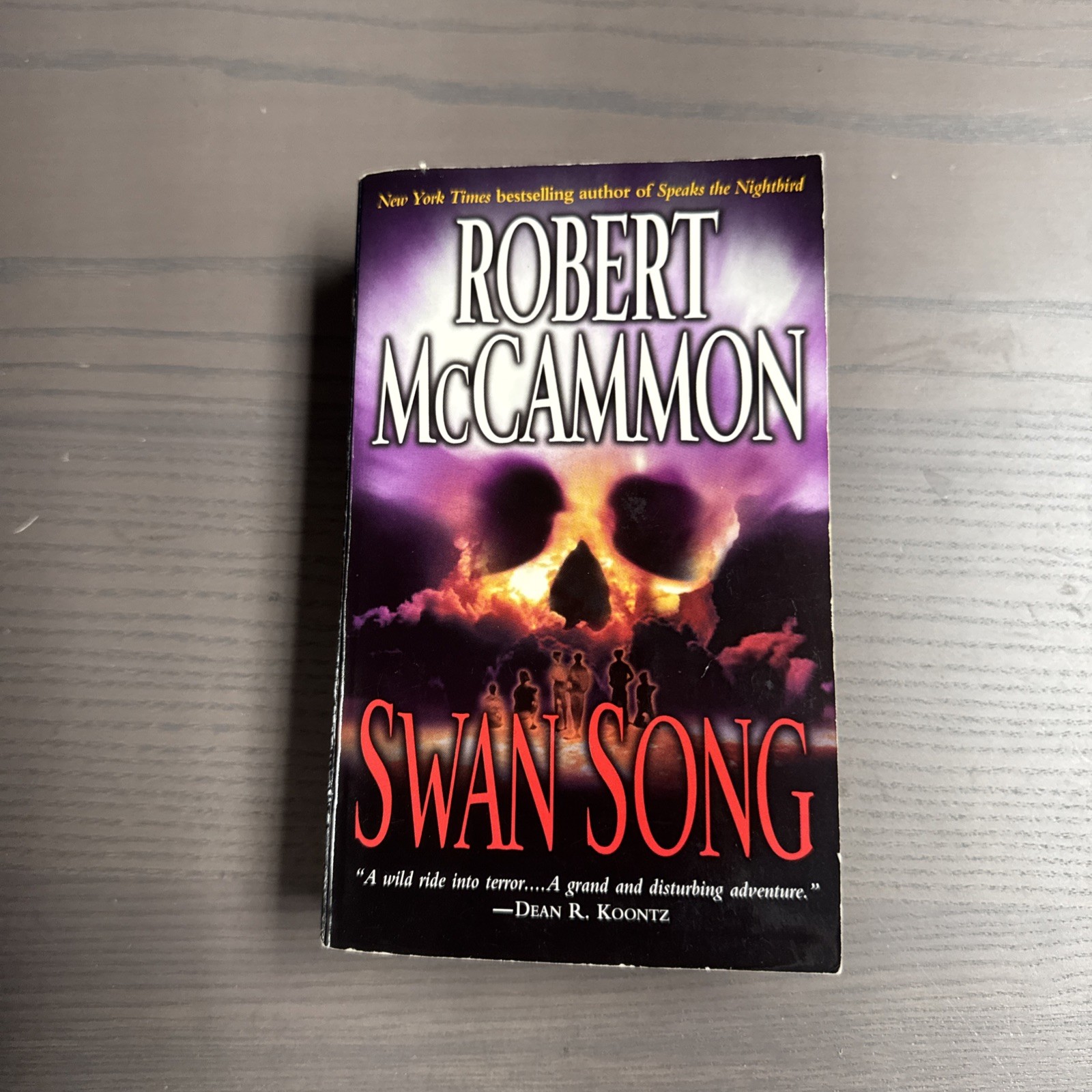 Swan Song by Robert McCammon Horror Pocket Books Mass Market PB