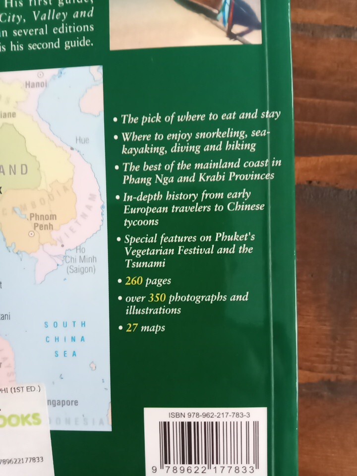 Exploring Phuket and Phi Phi Guidebook, Oliver Hargreave 2008, (258 pages)