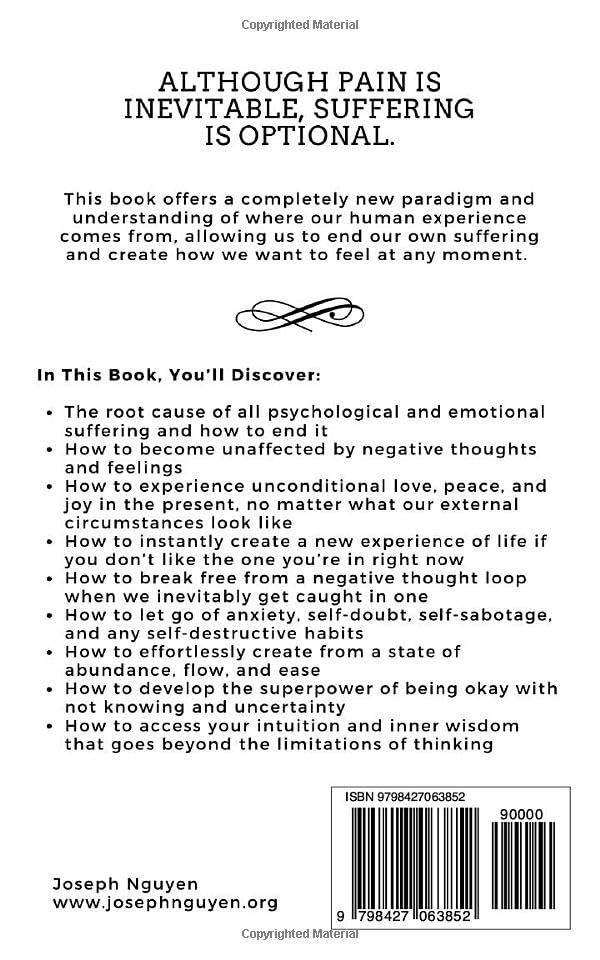 Don’t Believe Everything You Think by Joseph Nguyen Paperback Free Shipping