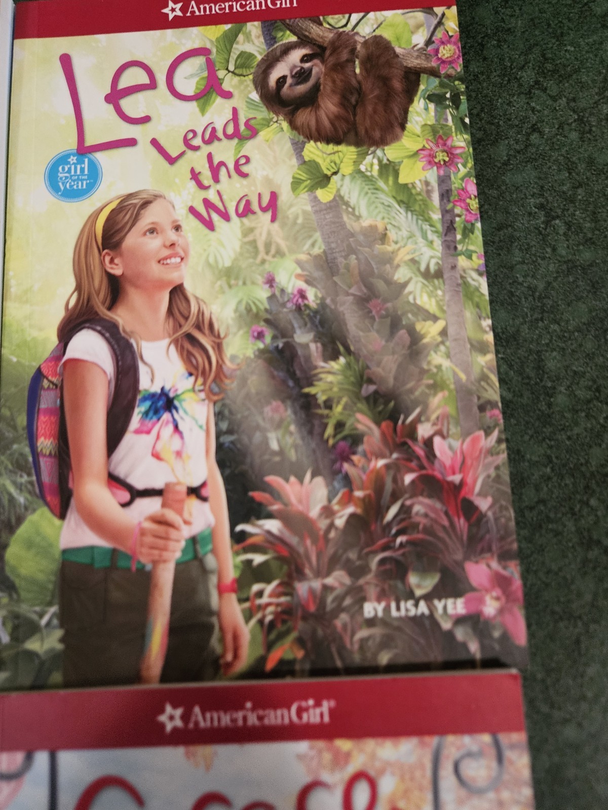 4 American Girl Dolls Books Tenney Lea and Grace assorted lot as shown