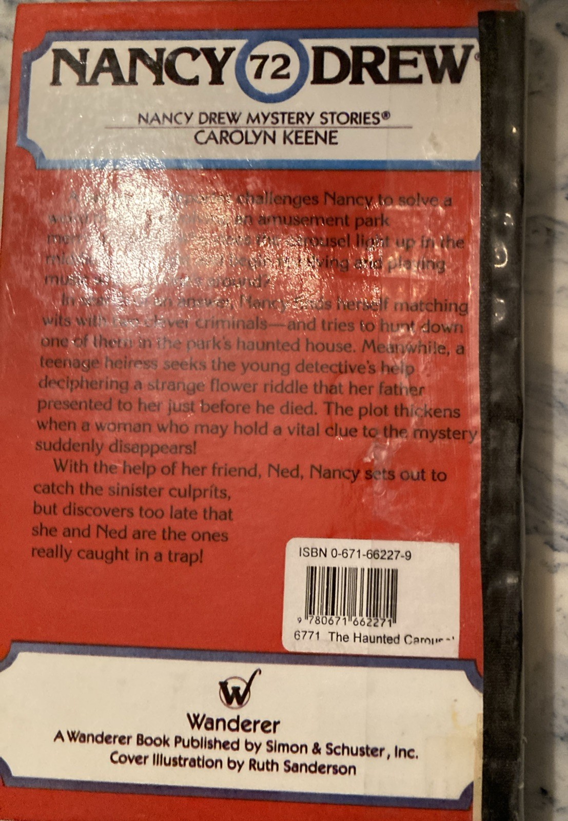 The Haunted Carousel (Nancy Drew No. 72) by Carolyn Keene Paperback
