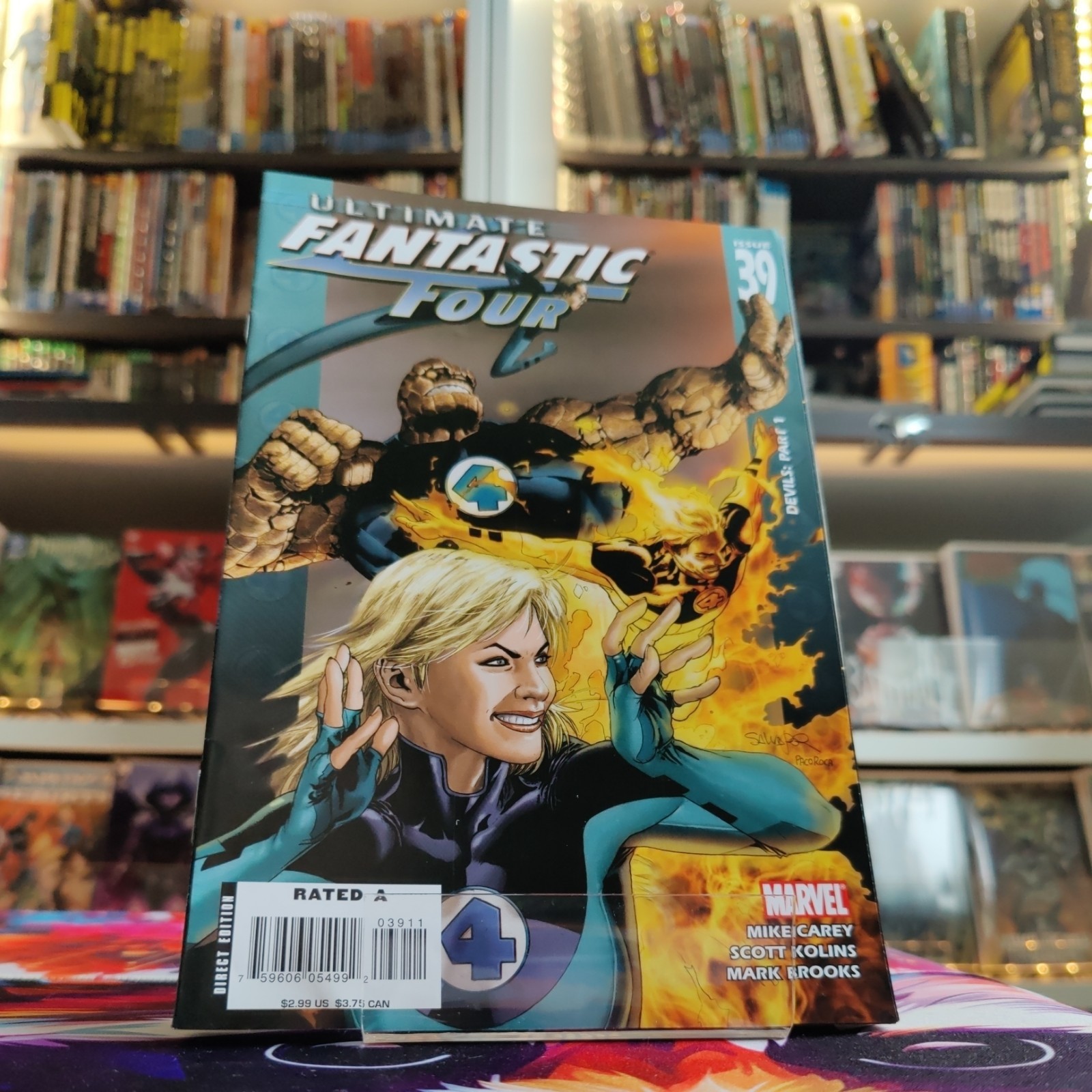 Marvel Comics Ultimate Fantastic Four X 14 Single Issue Comics *E