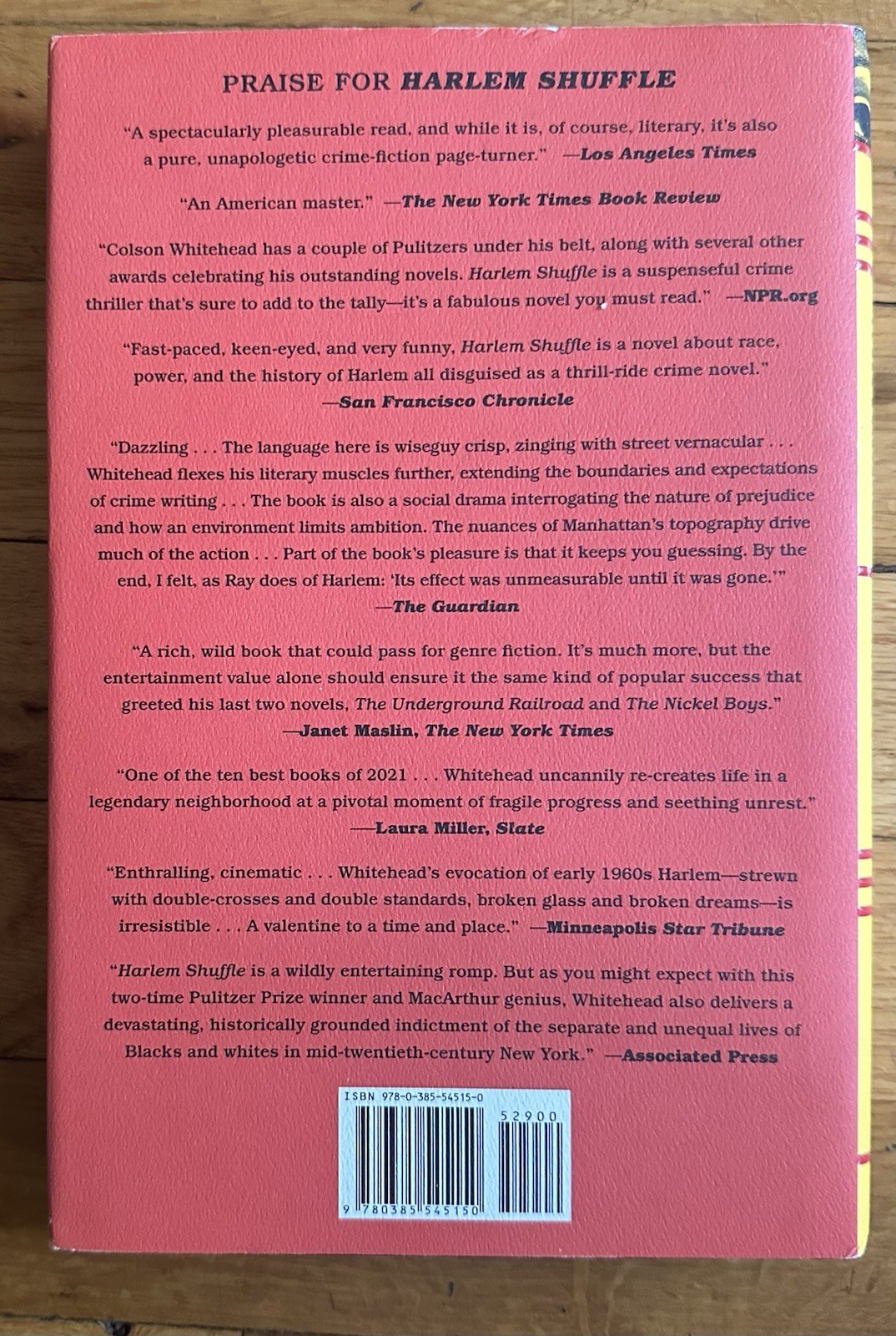 SIGNED Colson Whitehead Crook Manifesto (2023, HC) SIGNED 1st Printing NEW!