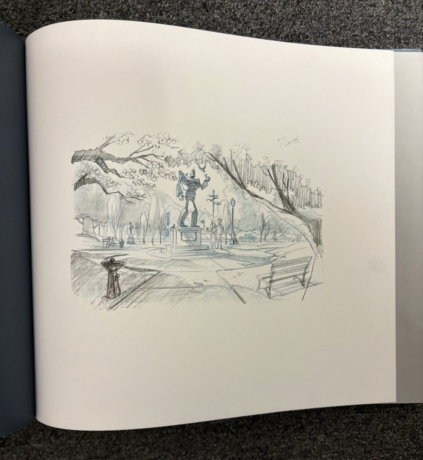 THE ART OF THE IRON GIANT / Hardcover / By Ramin Zahed / 2016 / Insight Editions