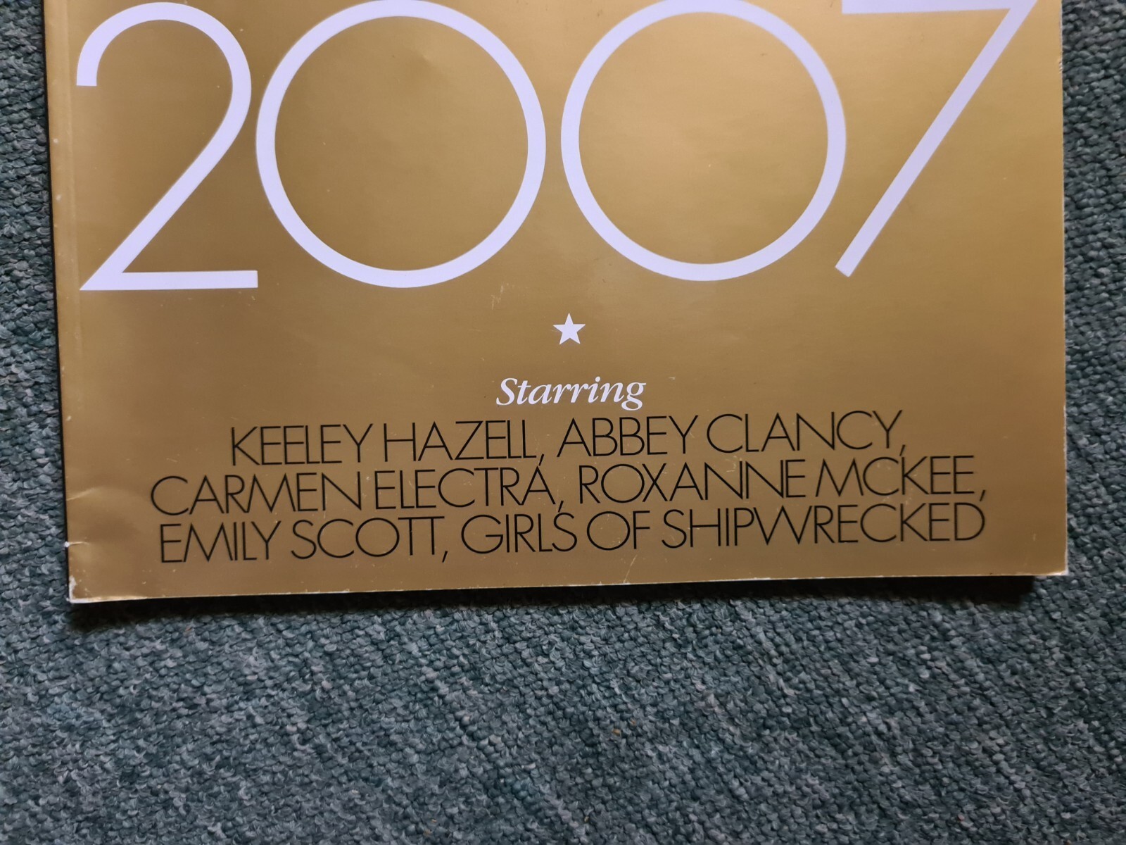 The Girls of FHM 2007 116 pages Emily Scott Keeley Hazel Very Good condition