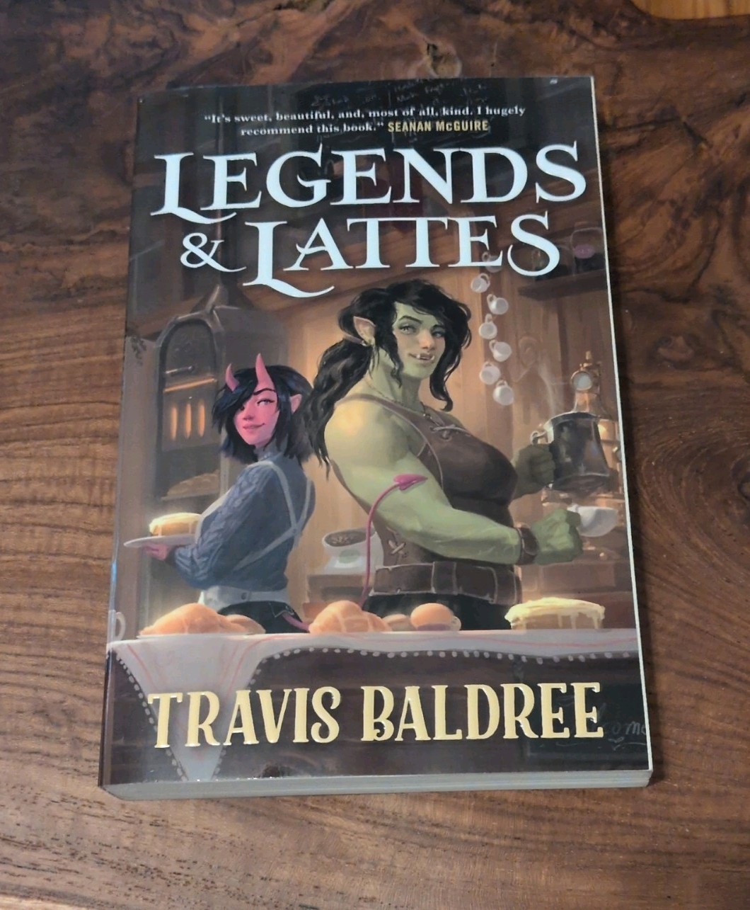 Legend And Lattes By Travis Baldree | Paperback