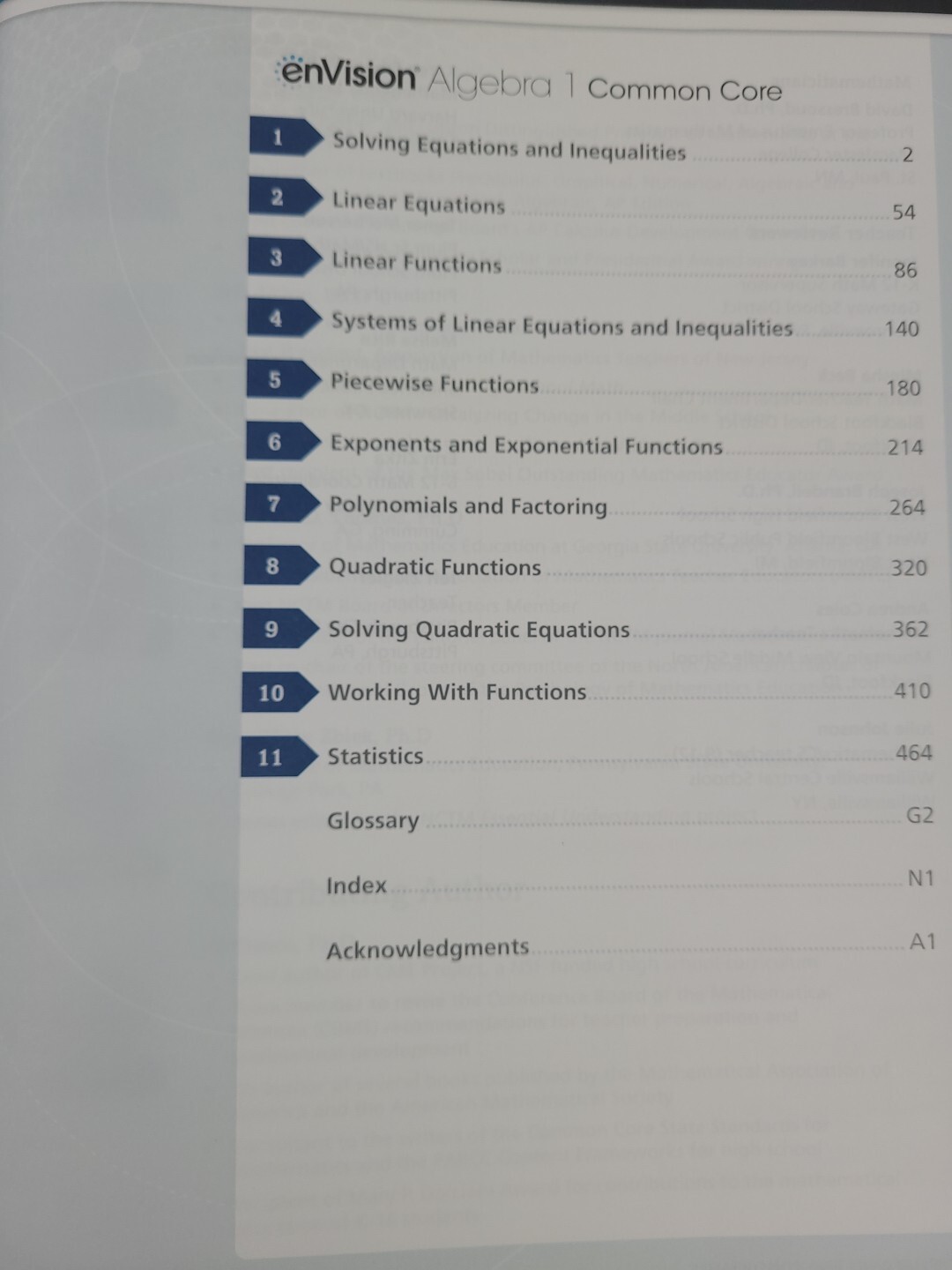 enVision Algebra 1 Student Edition Common Core Math Savvas – HANDYMAN