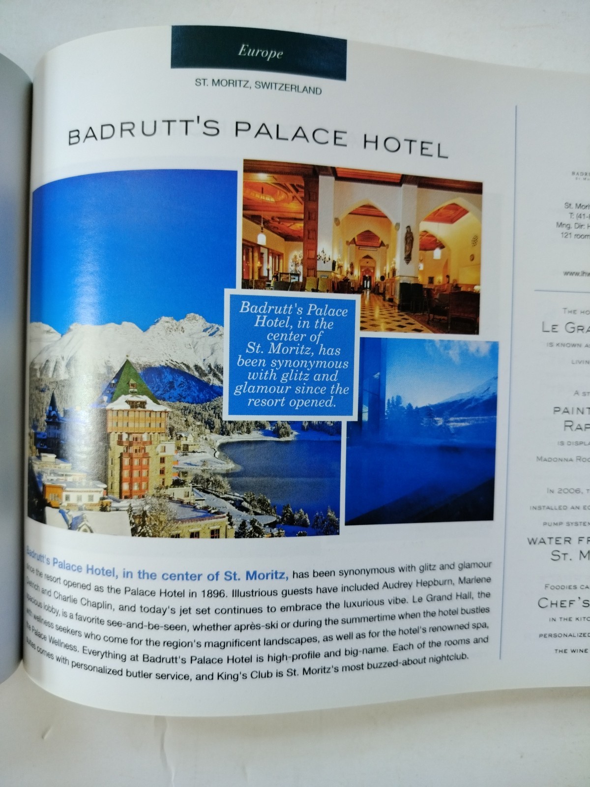 THE LEADING HOTELS OF THE WORLD BOOK 2011 LEADERS CLUB ~LUXURY TRAVEL -500 Pages