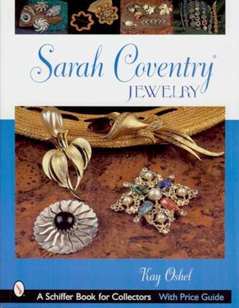 Sarah Coventry Jewelry Book with 432 color photos, values, New, $0 USA Ship!