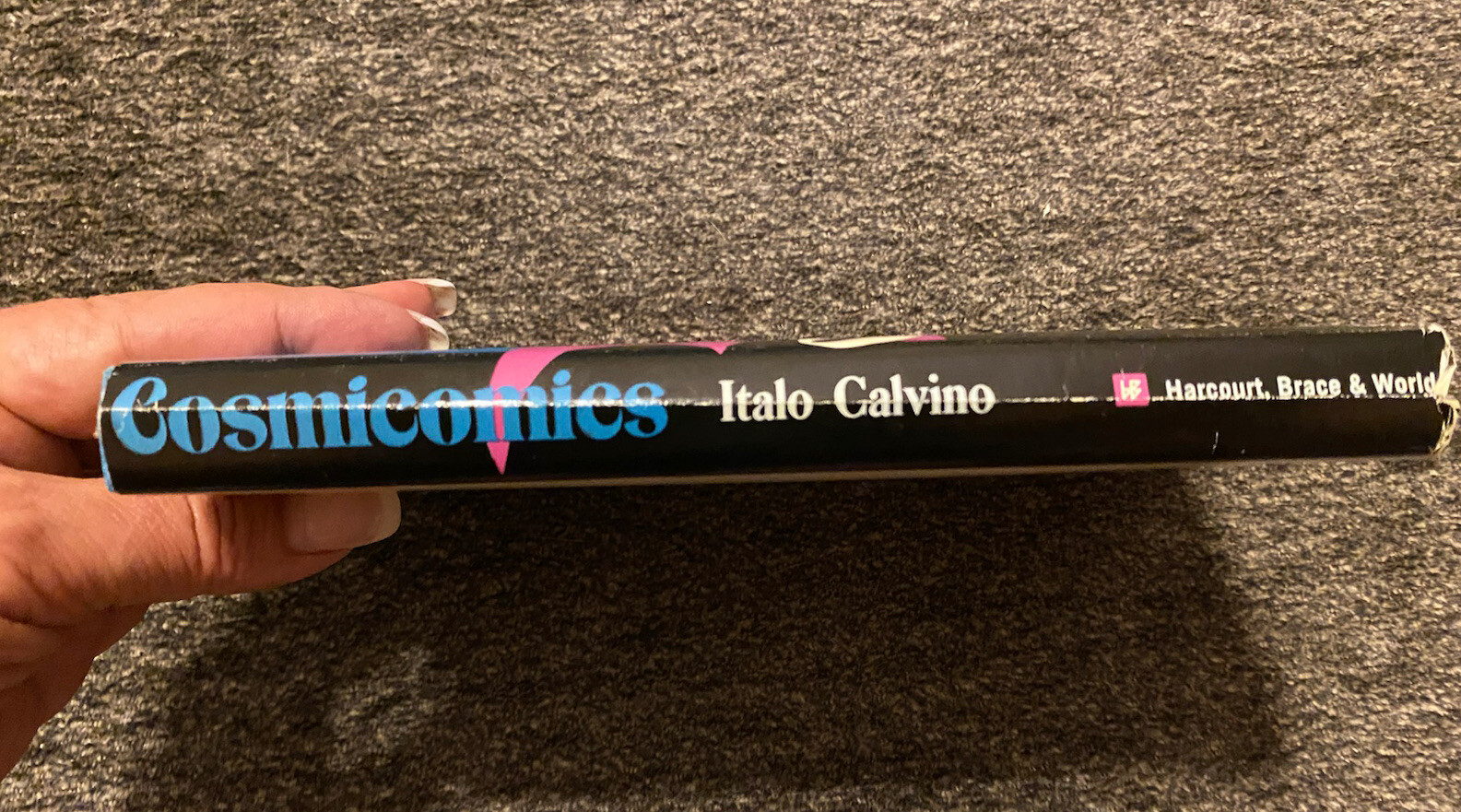 VERY RARE PUBLISHER ARCHIVE COPY – Italo Calvino – Cosmicomics 1st Edition 1968