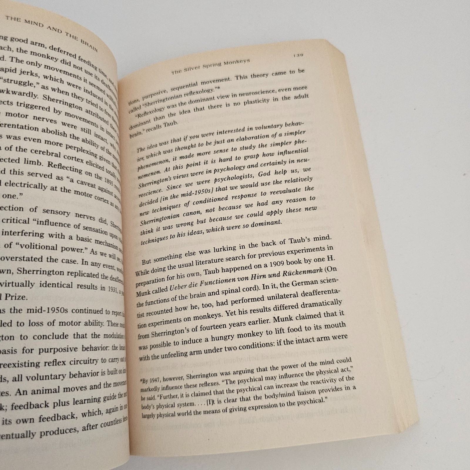 The Mind & The Brain Neuroplasticity Mental Force Schwartz Begley 2002