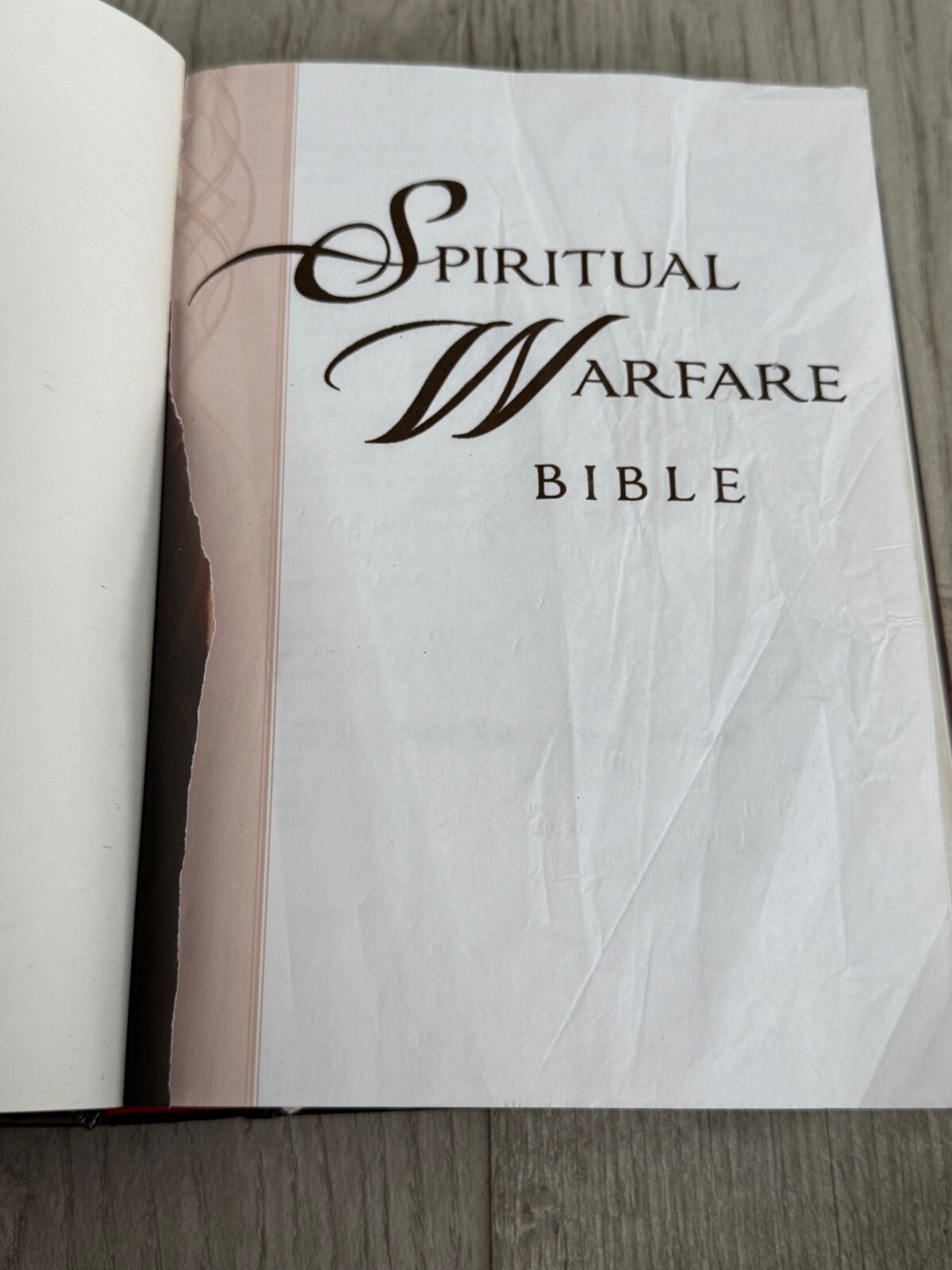 ✝️ Spiritual Warfare Bible: New King James Version 2012 Charisma House