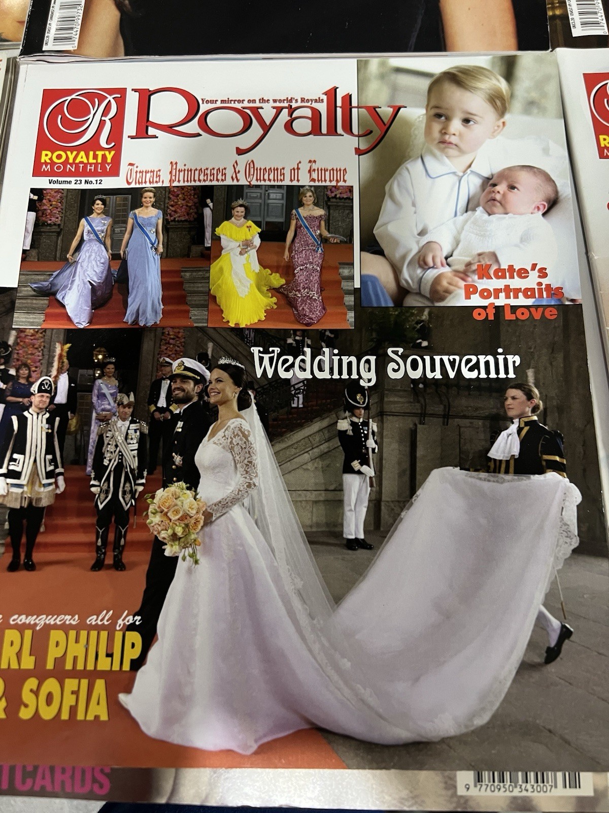 Royalty Magazine Lot Of 12 1985-86,89-90, 2002,11-13 Princess Diana Royal Family