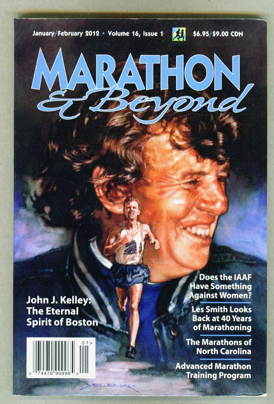 Marathon & Beyond Magazine Jan/Feb 2012 – 200 Pages – John J Kelly & Les Smith