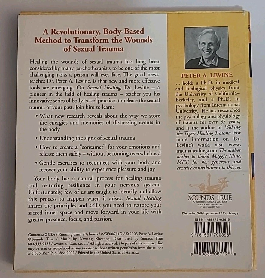 Sexual Healing: Transforming the Sacred Wound – Peter A. Levine (2 CDs)