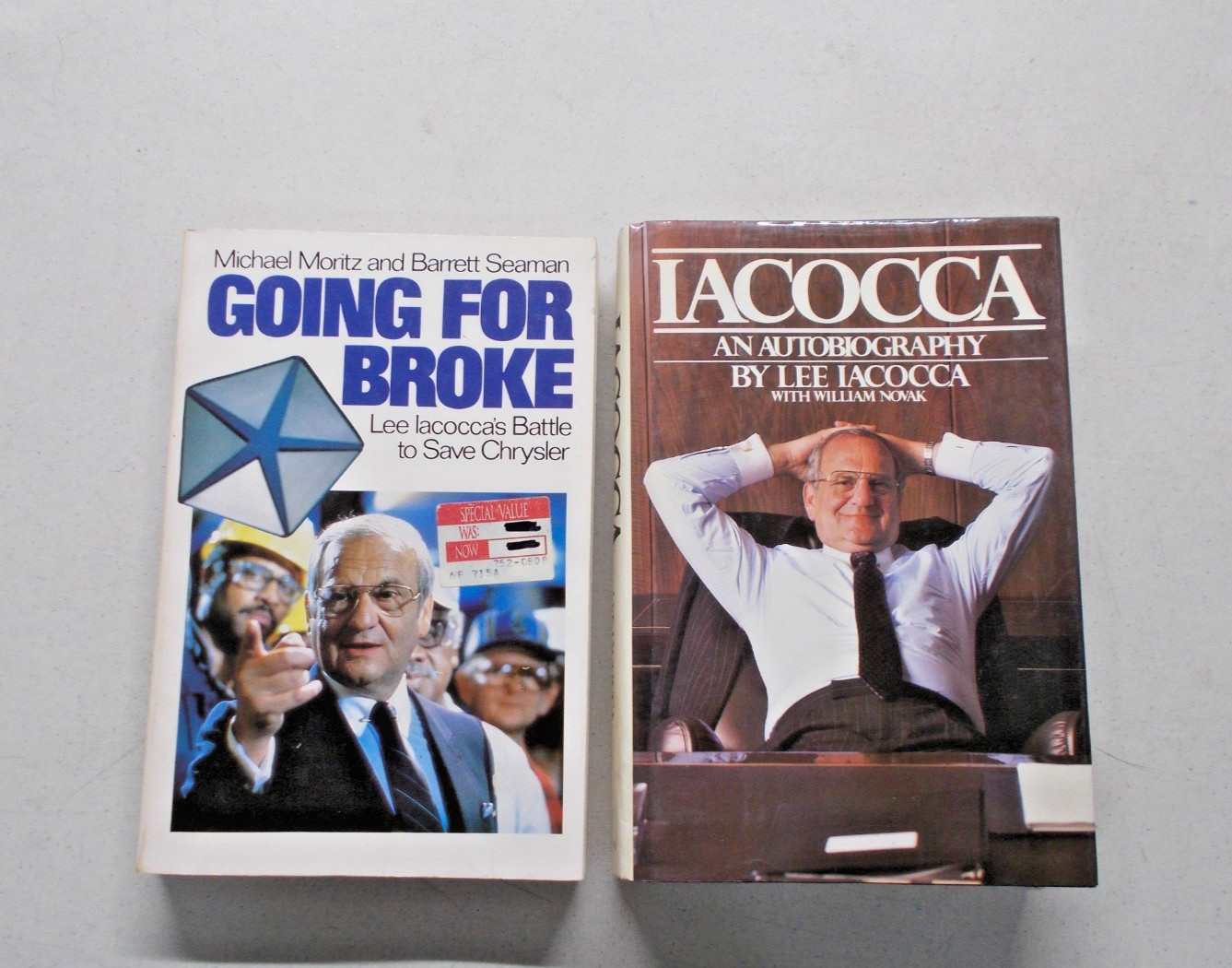 2 LEE IACOCCA # MIXED HC W/DJ TRADE PB GOING FOR BROKE AN AUTOBIOGRAPHY
