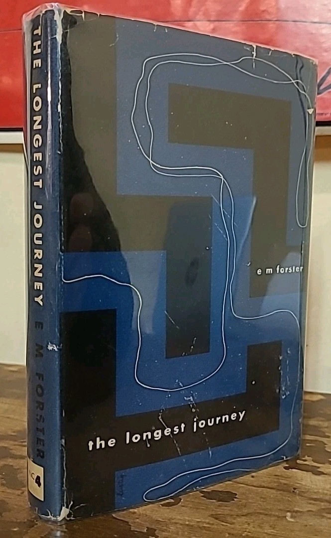 The Longest Journey 1922 E M Forster Alvin Lustig New Directions HCDJ Book $1.50