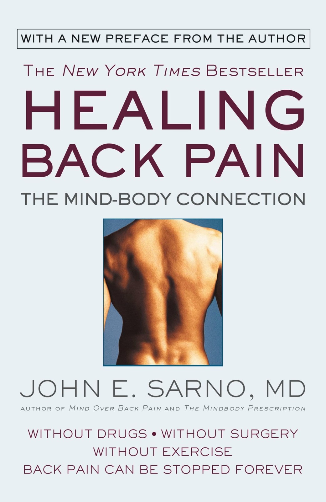 Healing Back Pain: The Mind-Body Connection – Sarno MD, John E. – Acceptable…