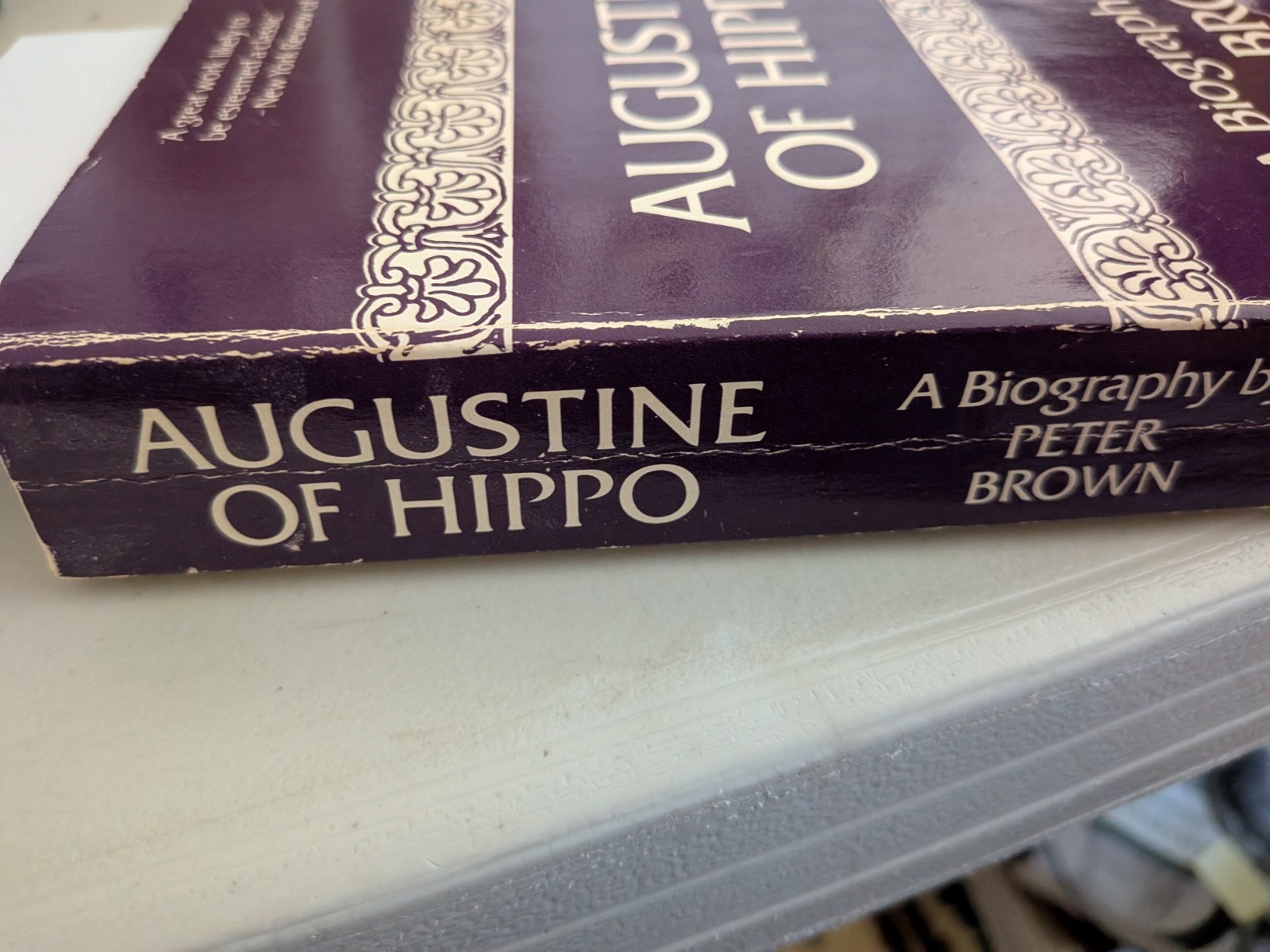 Augustine of Hippo, Peter Brown, First PB edition 1969, Very Good Cond