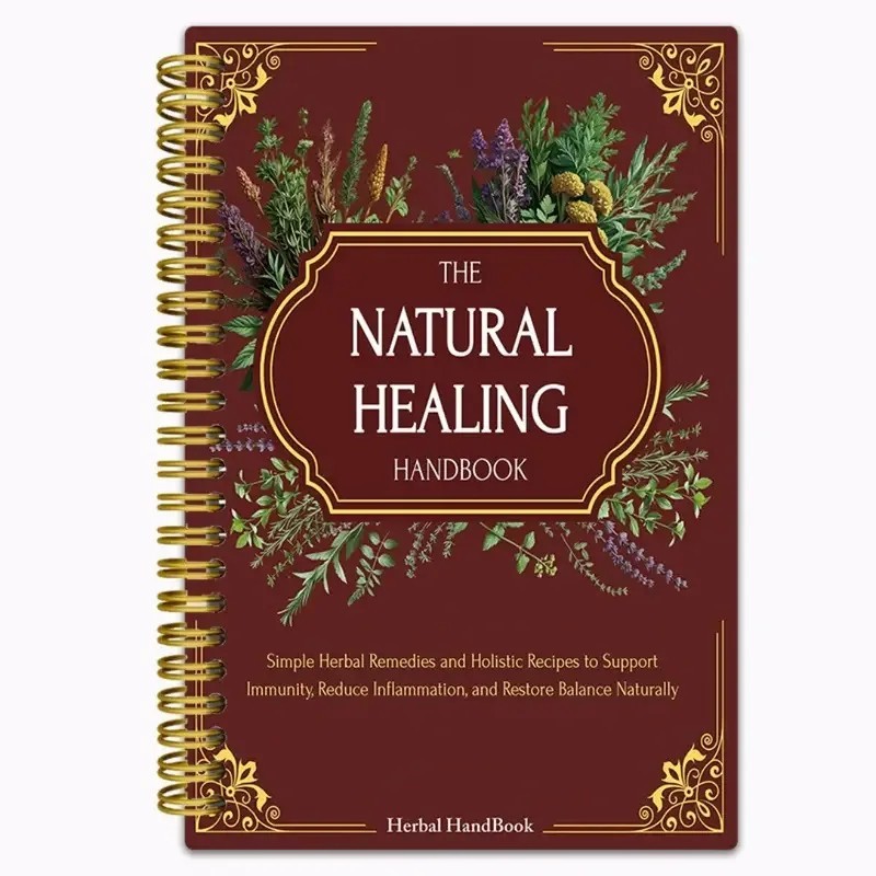 Ancient Remedies The Natural Healing Handbook 2025 Spiral-Bound Guide Herbal