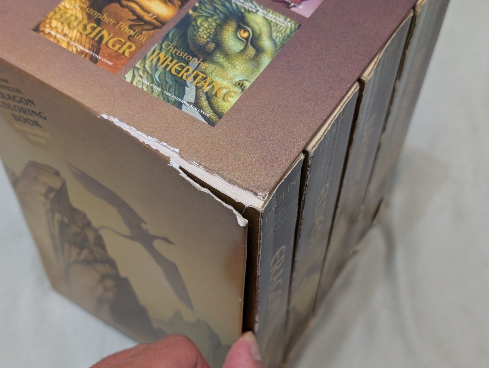 The Inheritance Cycle 4-Book Paperback Box Set Eragon Eldest Christopher Paolini