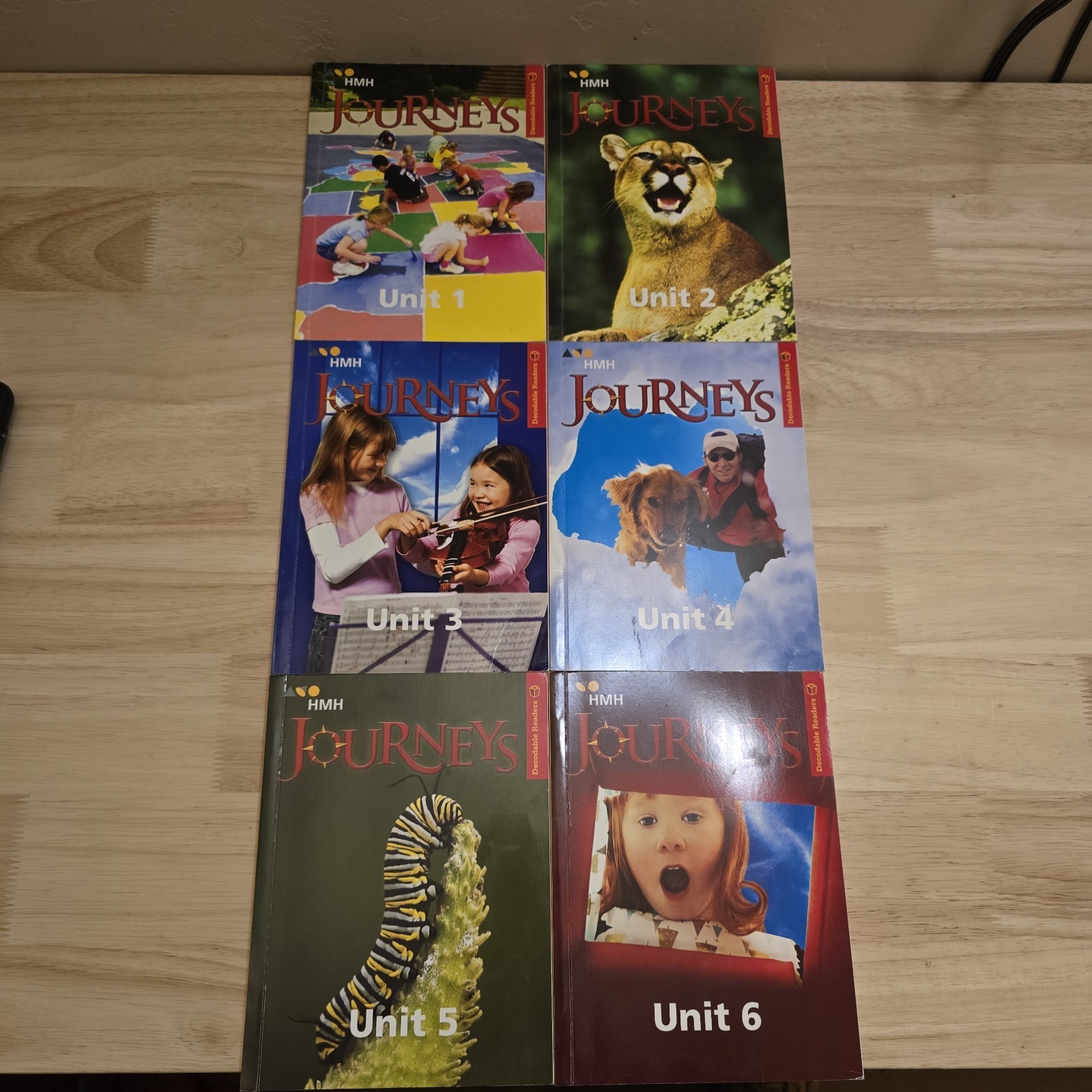 HMH Journeys Kindergarten Reading Books Units 1–6 Complete Set ELA Curriculum