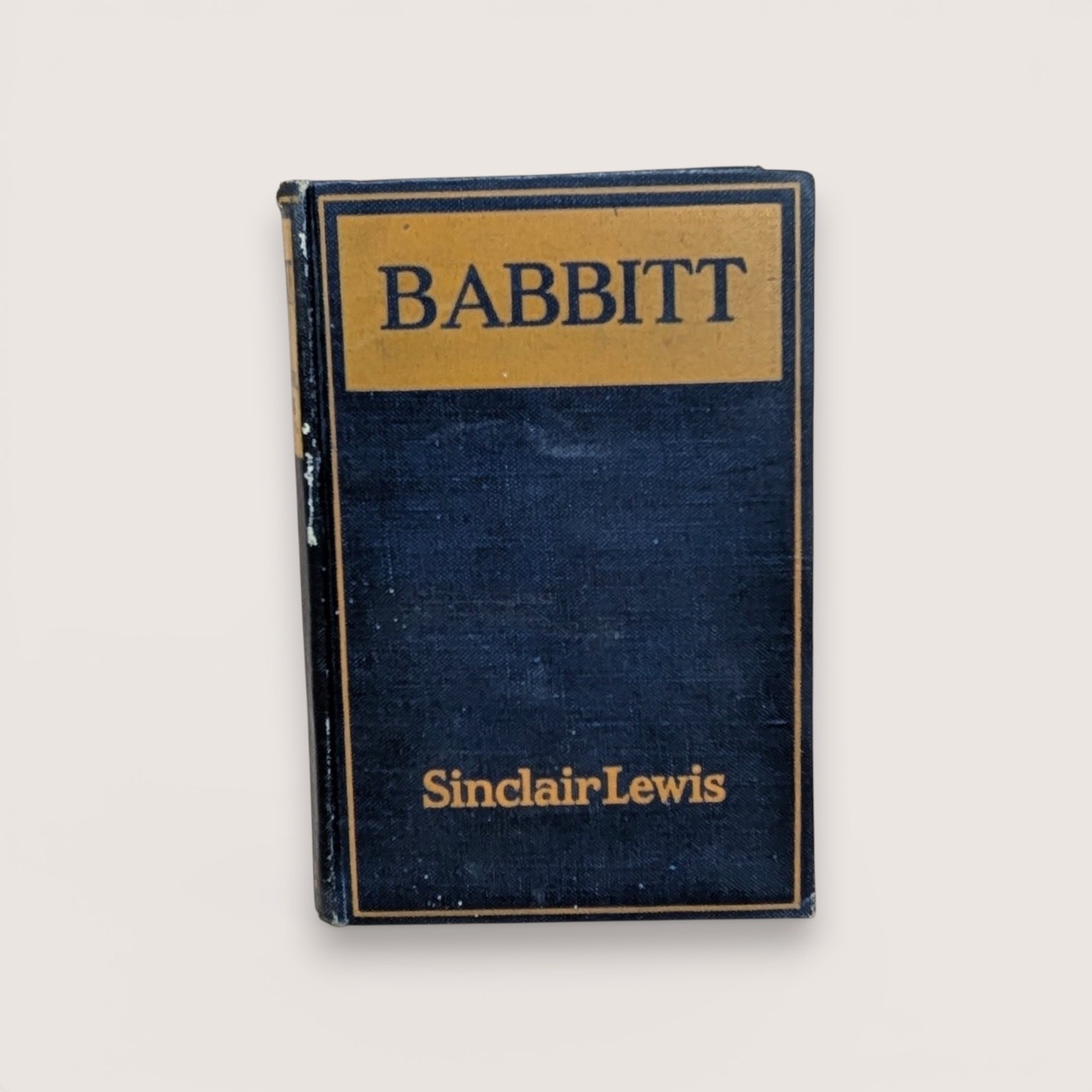 1922 Babbitt Sinclair Lewis Hardcover Book First Edition Satire Novel