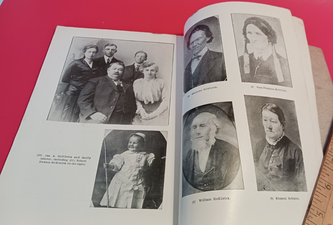 Early American Families 1580 to 1916 paper back 48 pages + 16 photo pages