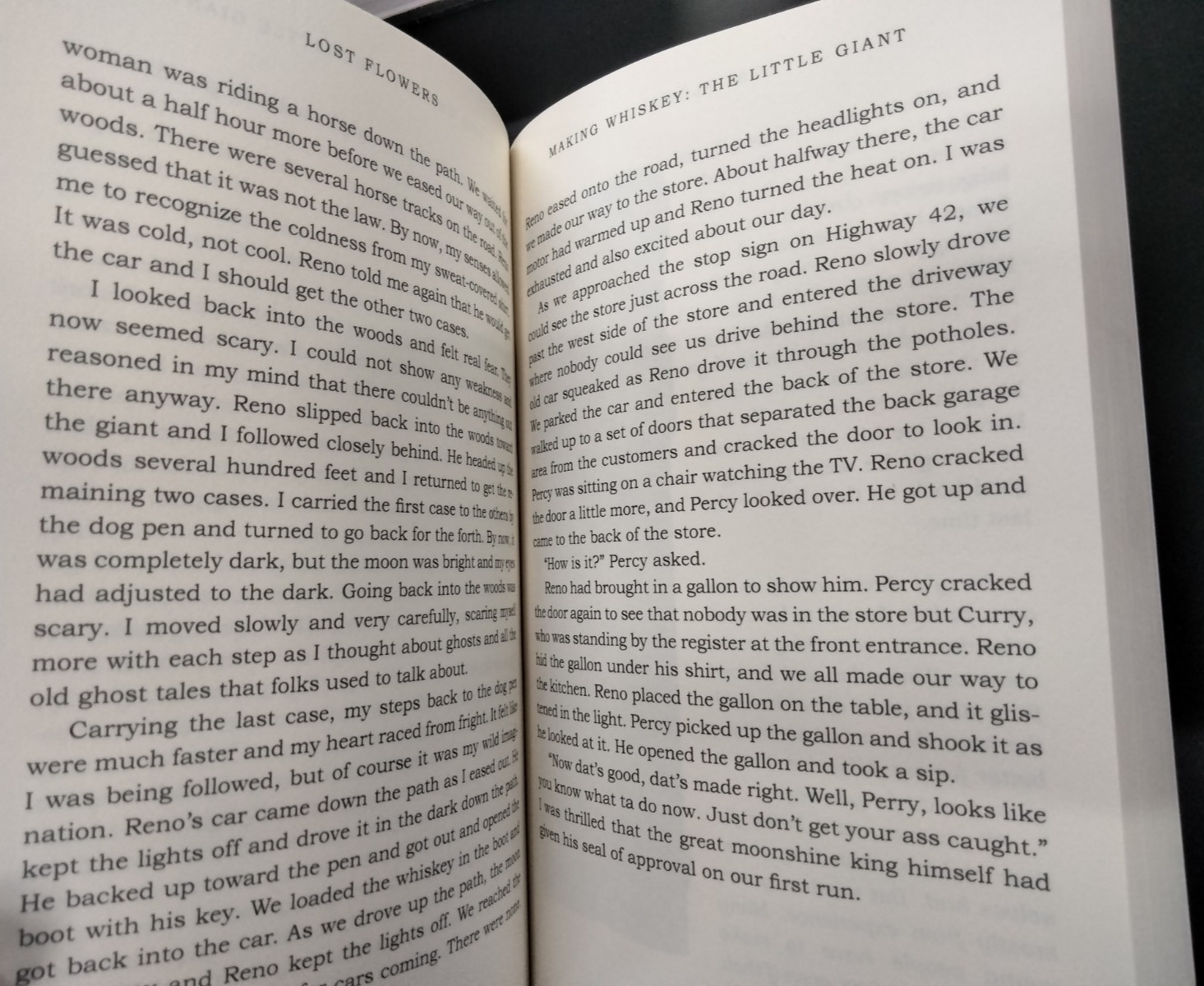 Lost Flowers True Stories of the Moonshine King, Percy Flowers