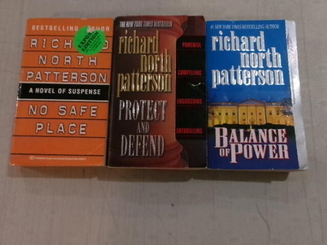 Kerry Kilcannon Series by Richard North Patterson (3 Book Set) Lot 6304