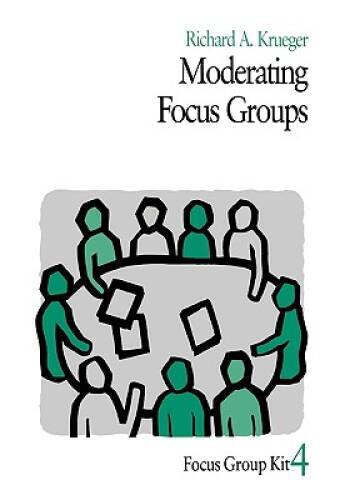 Moderating Focus Groups (Focus Group Kit) – Paperback – GOOD