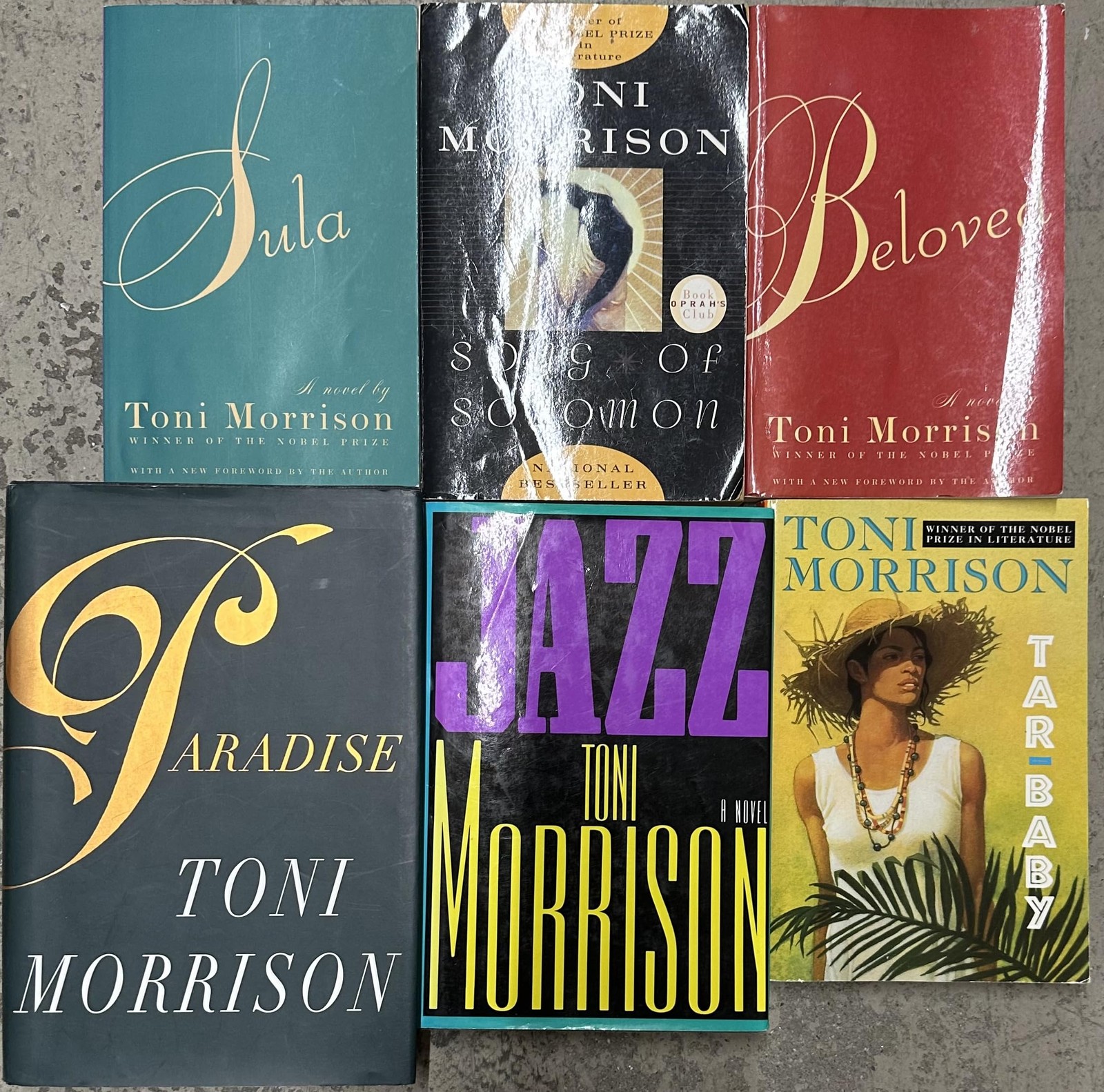 Toni Morrison Novel Collection 6 Book Set