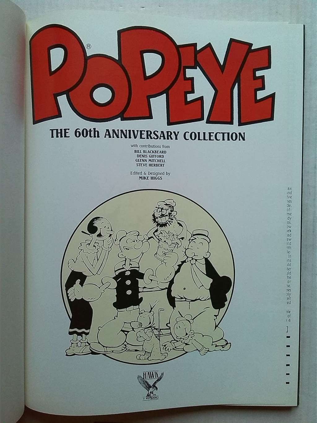 Popeye: The 60th Anniversary Collection (, Mike; Editor Higgs, Good Book