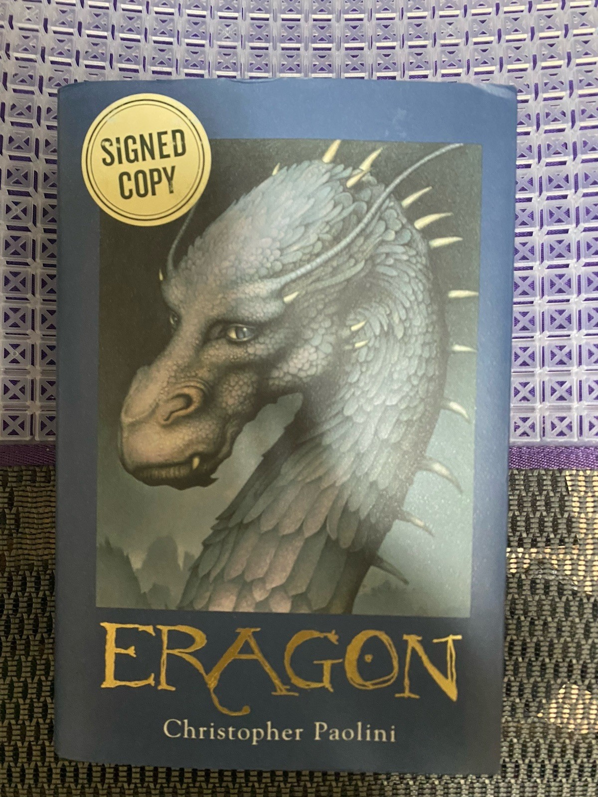 Eragon : Book I by Christopher Paolini (2003, Hardcover) Signed