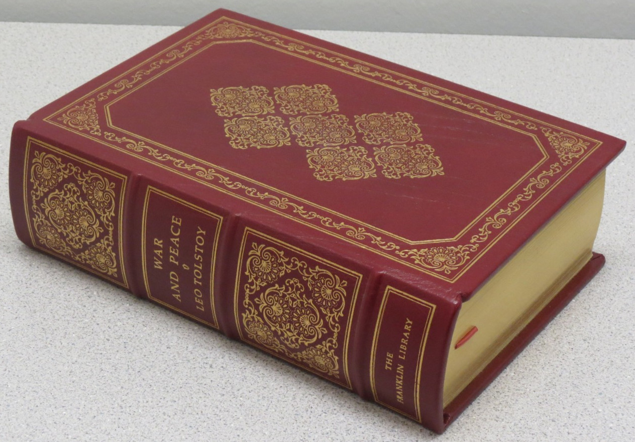 War and Peace by Leo Tolstoy – 1981 The Franklin Library