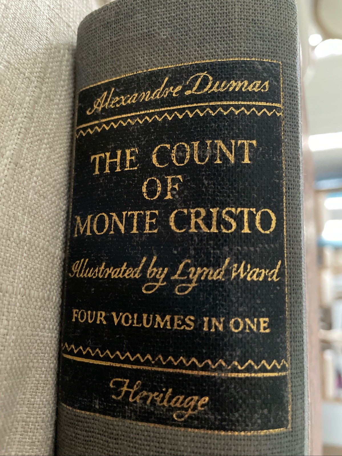 The Count of Monte Cristo by Alexandre Dumas, 1941 Heritage Press