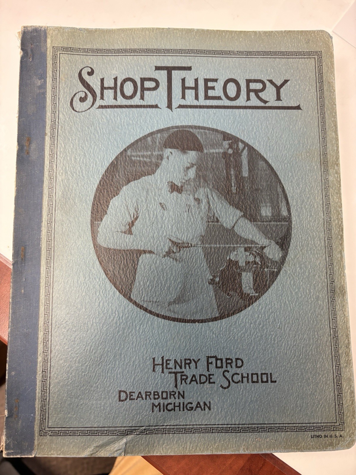 Rare Vintage Highly Sought 1941 Revised Edition HENRY FORD Shop Theory