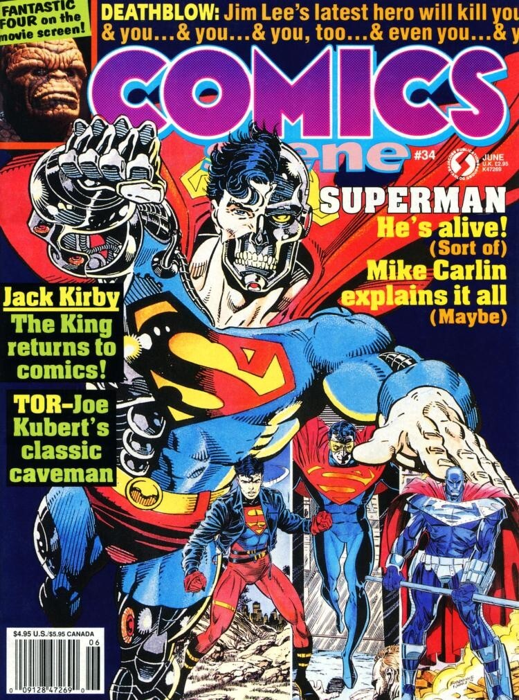 COMICS SCENE MAGAZINE 58 Select Issue Collection On USB Flash Drive
