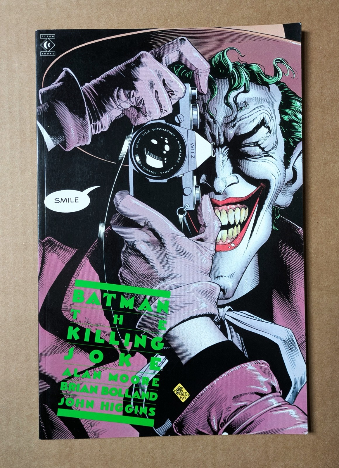 Batman The Killing Joke Alan Moore First Titan Edition May 1988 DC Comics