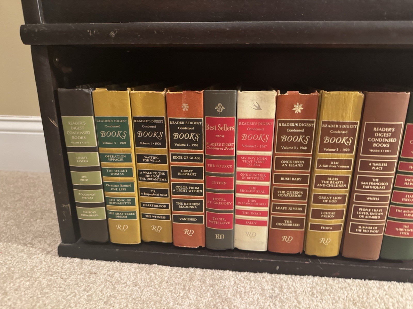 Vintage Decorative Readers Digest Cond. Books-60/70s-Lot of 54