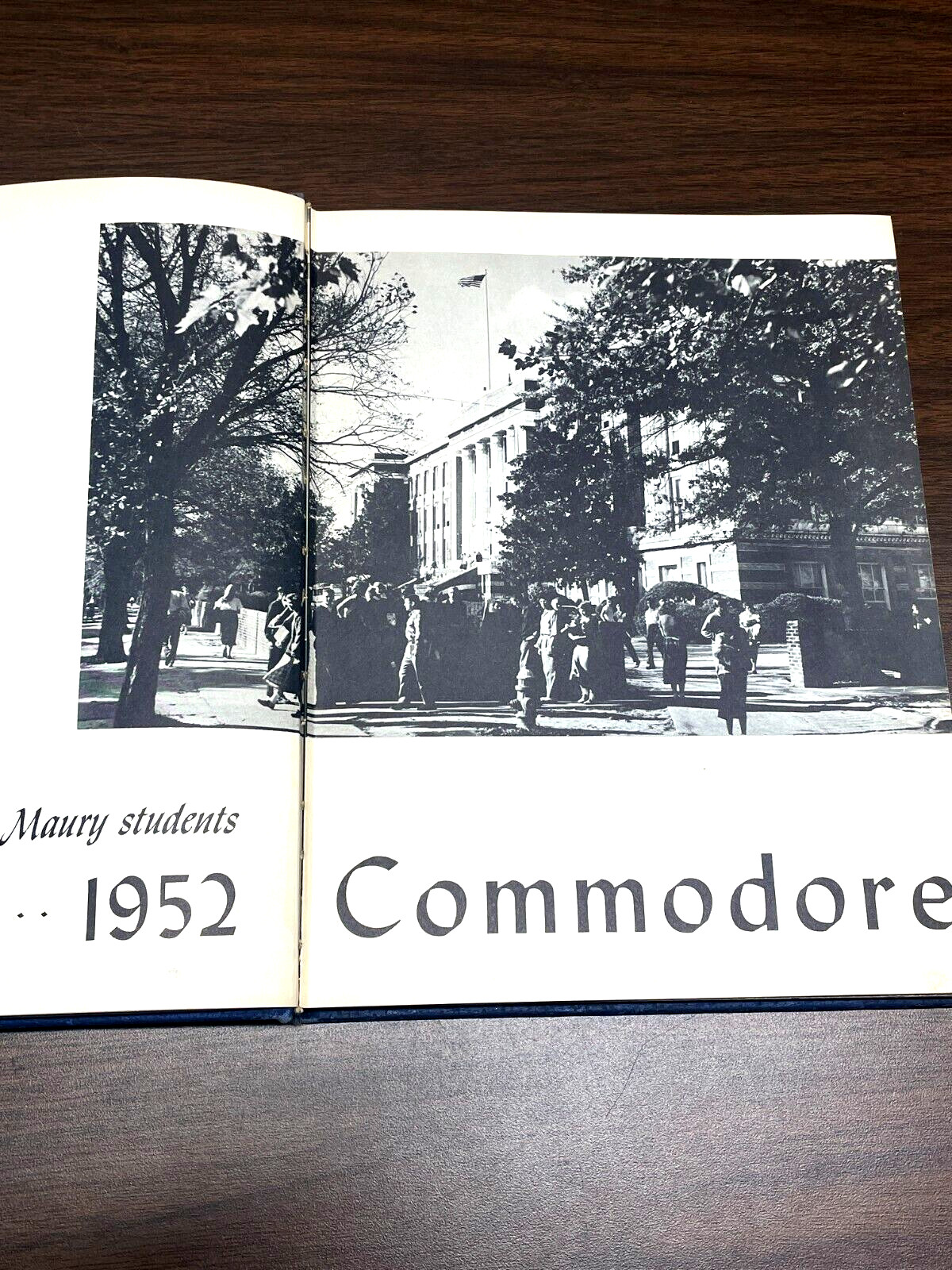 1952 Maury High School “The Commodore” Norfolk Virginia Yearbook