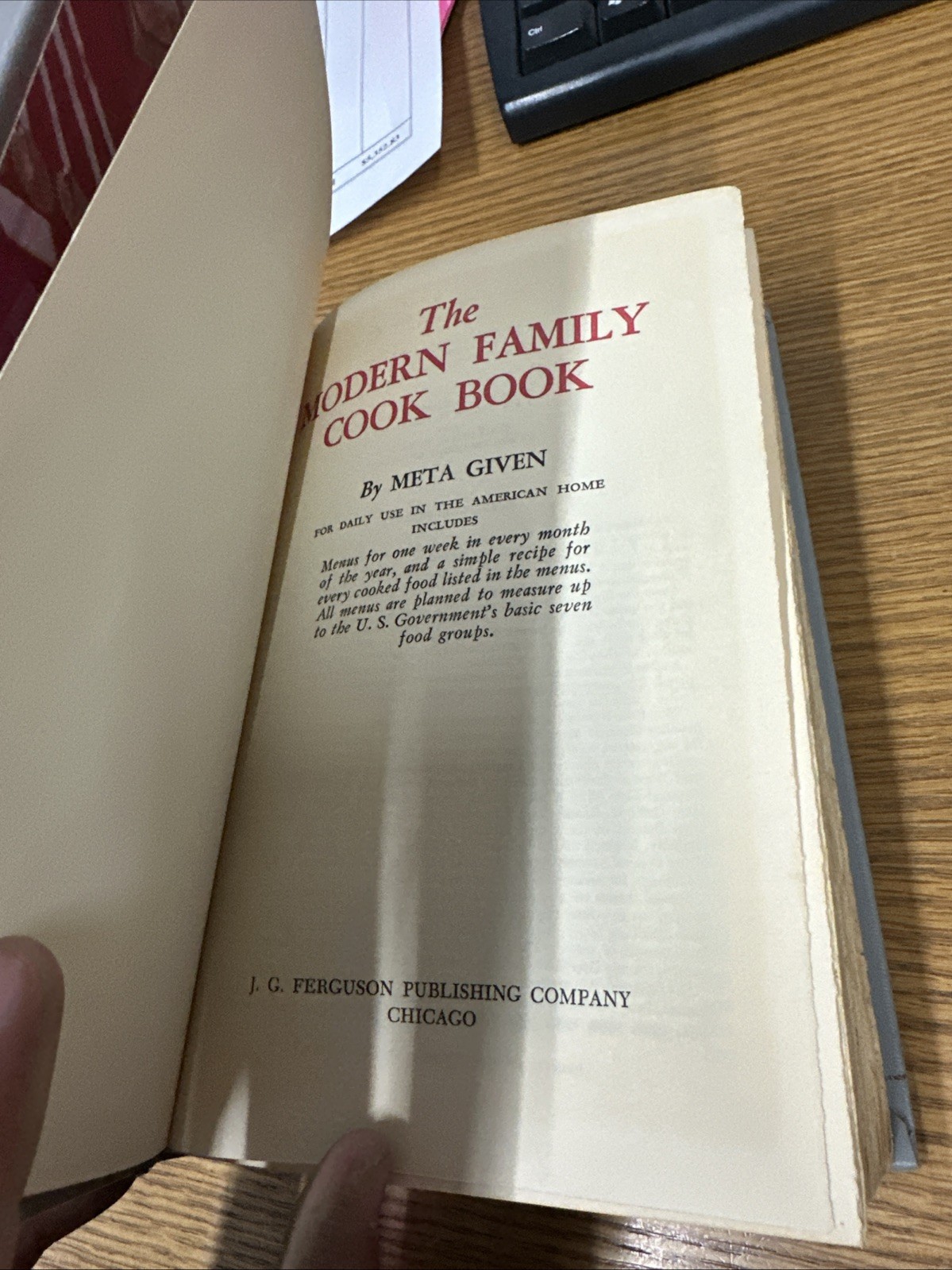 Vintage Modern Family Cookbook 1961 Farmer Country Cookbook 1984 Book Bundle Lot