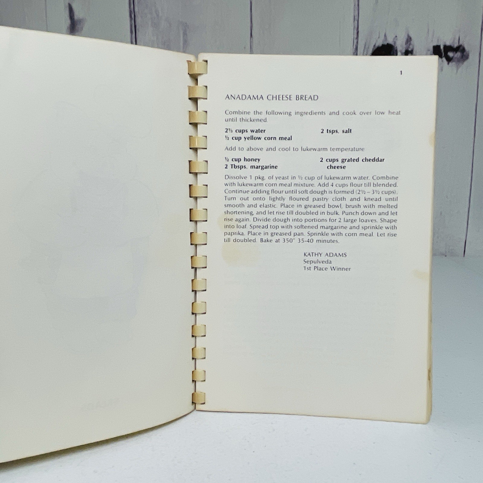 Vintage 1984 Cookbook Los Angeles County Fair Award Winning Recipes 220 Pages