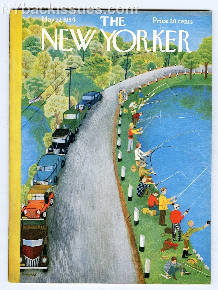 New Yorker magazine May 22 1954 Maeve Brennan Ogden Nash Robert Graves FINE