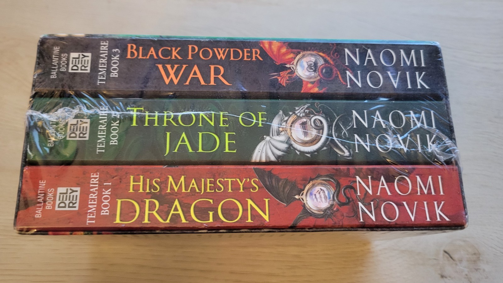Temeraire Vol. 1–3 Box Set by Naomi Novik (2007, Mass Market Paperback)