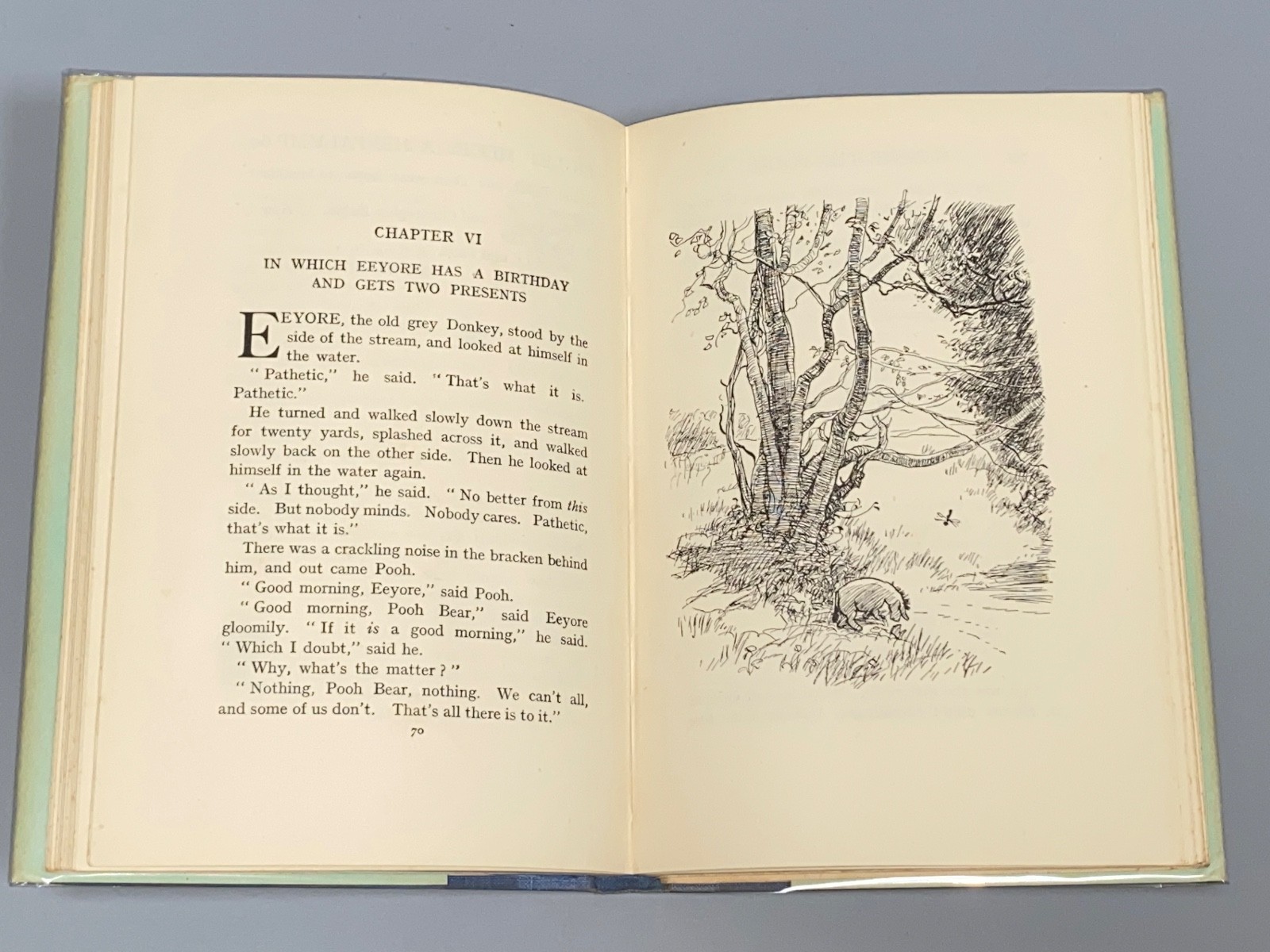 WINNIE-THE-POOH – A.A Milne [136] Illustrated Ernest H. Shepard with dust jacket