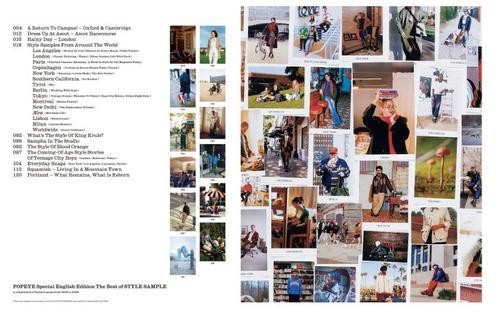 POPEYE The Best of Style Sample English Version Japan Fashion Magazine New