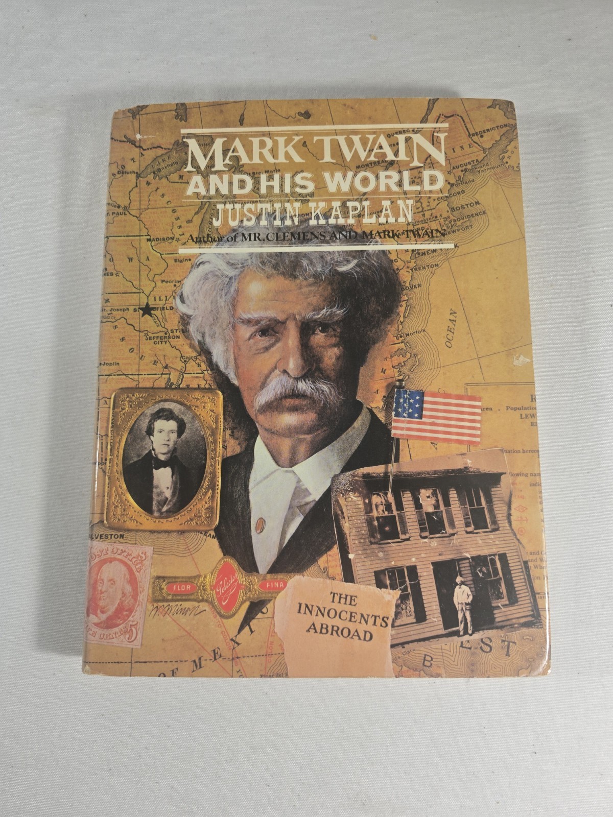 Mark Twain and His World Hardcover Justin Kaplan 1974 Picture Book US History